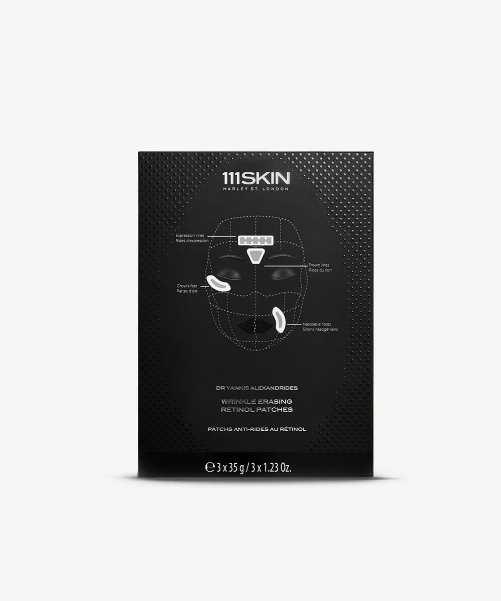 Patches Rétinol Anti-Rides Maroc- 111 Skin -Innercare bouskoura- anti aging skincare
