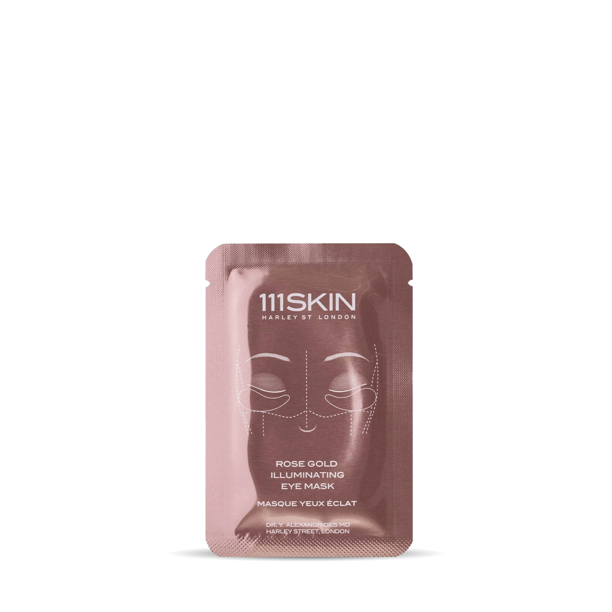 Rose Gold Illuminating Eye Mask 111 Skin Maroc -innercare Bouskoura-skincare premium